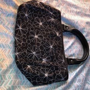 Flower Embroidery Purse